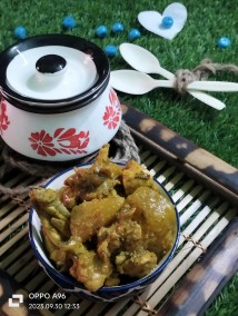 RAW papaya with chicken recipe