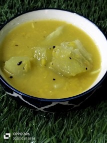 Squash with dal recipe