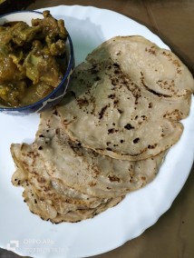 Water ruti with mutton recipe