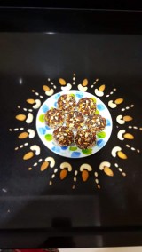 Khjoor dryfruit puri recipe