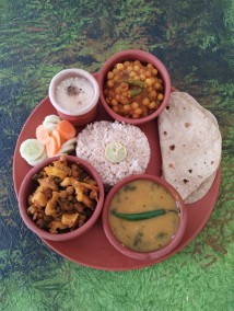 Diabetic Veg Thali Recipe