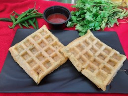 MOONG DAL WAFFLES RECIPE