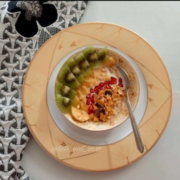 Chia, Melon Oats Bowl Recipe