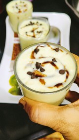 Fruit custard recipe