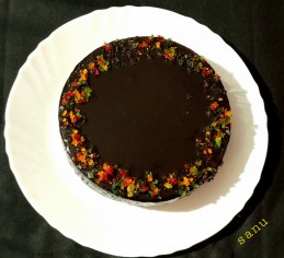 Eggless Chocolate Cake Recipe