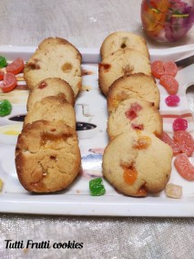 Tutti Frutti Cookies Recipe