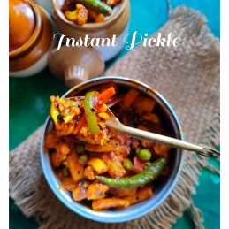 Winter special instant pickle recipe