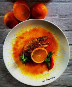 Komola Koi(Climbing Perch in Orange Sauce) Recipe