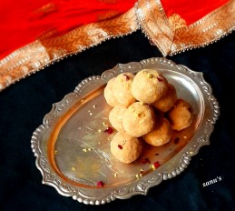 Besan Gond Laddu Recipe