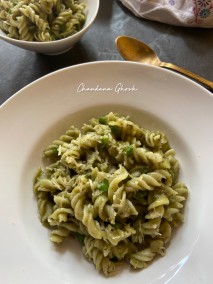 Green Peas Pasta Recipe