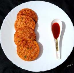 Brown Rice Flour Veggie Uttapam Recipe
