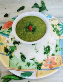 Green dal fry recipe