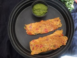 PANEER STUFFED BESAN CHEELA RECIPE