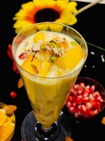 Cream Fruit Custard Recipe