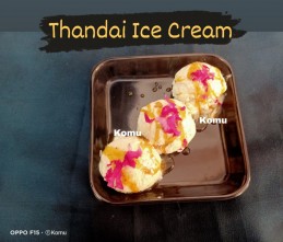 Thandai Ice Cream Recipe