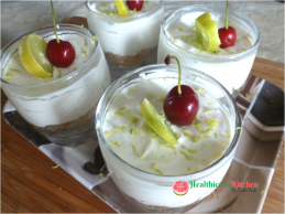 Easy No-Bake Mini Lemon Cheesecake Cups with Homemade Cream Cheese Recipe