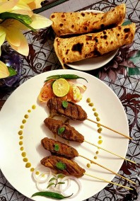 Kamal kakdi ke Seekh Kabaab Recipe