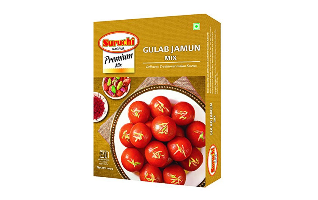 Suruchi Gulab Jamun Mix Box 200 Grams - Reviews | Nutrition ...