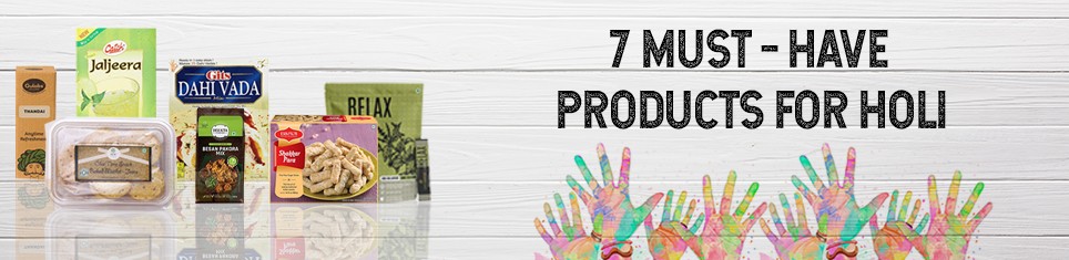 7 Must Have Products for Holi
